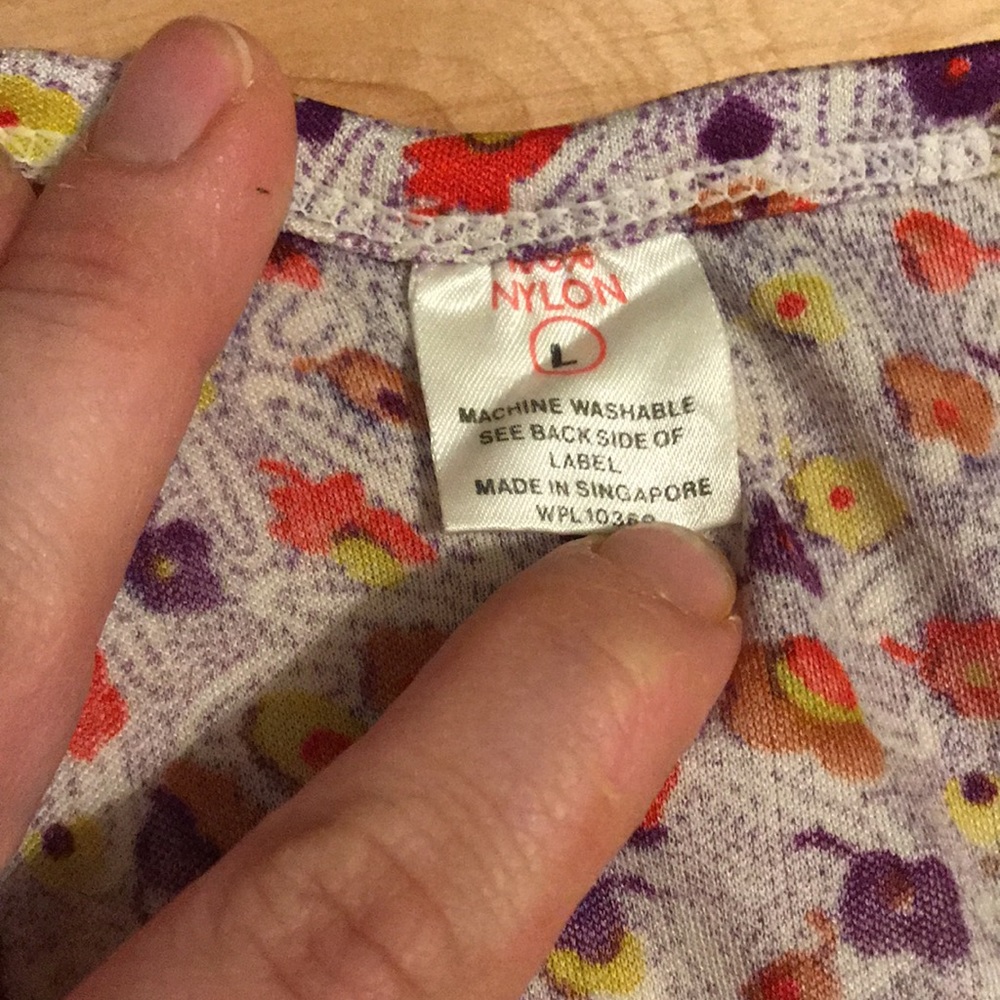 Funky Vintage Patterned Shirt - image 7